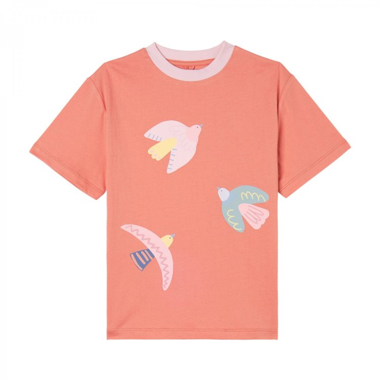 Футболка (оранжевый) 132380 Stella McCartney TX8D11-Z0434-466 