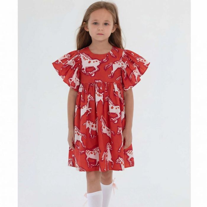 Платье (красный)