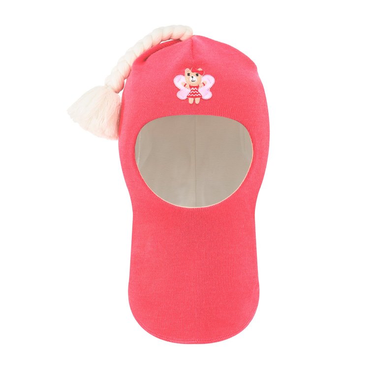 Teyno Шапка-шлем (розовый с бабочкой)