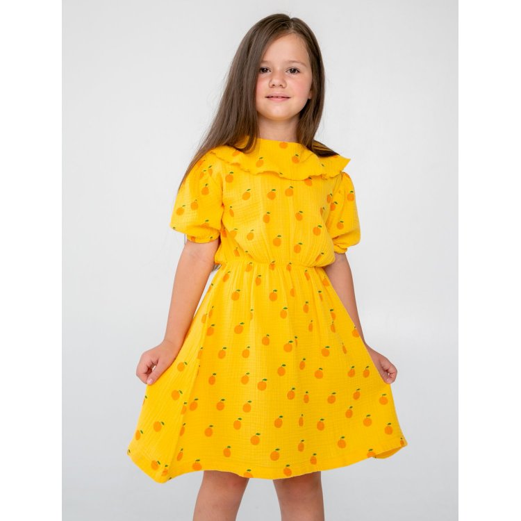 Tinycottons Платье (желтый с принтом)