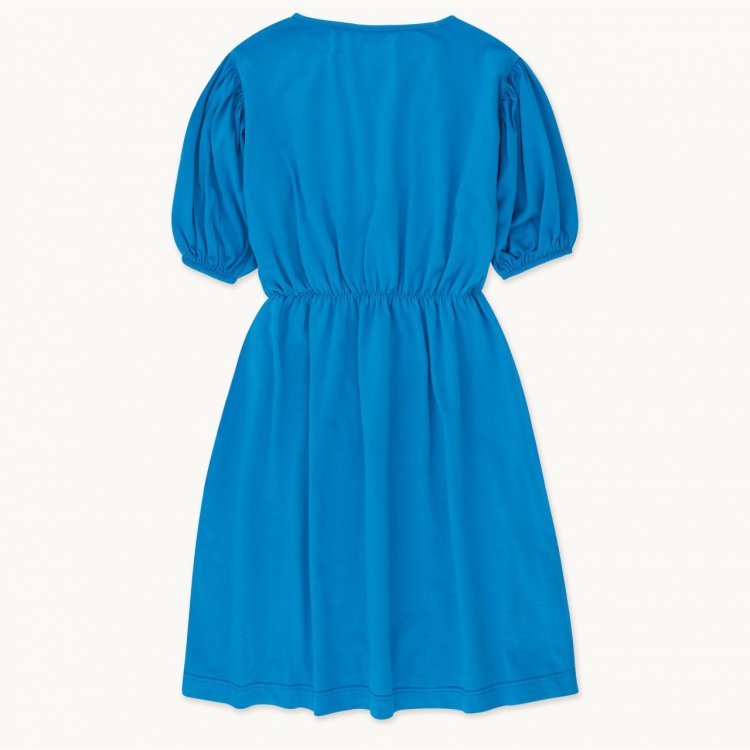 Фото 3 Платье (синий с принтом) 103924 Tinycottons SS23-056 L32