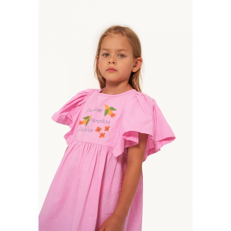 Фото 6 Платье (розовый с принтом) 103951 Tinycottons SS23-136 L12