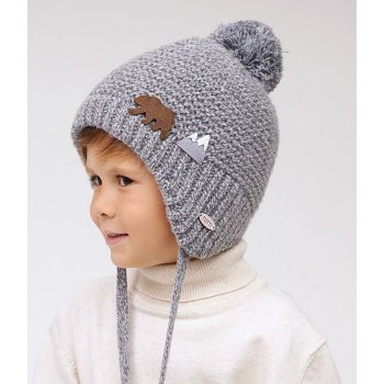 Детская шапка Льюис (серый) 77395 Totti 10128 