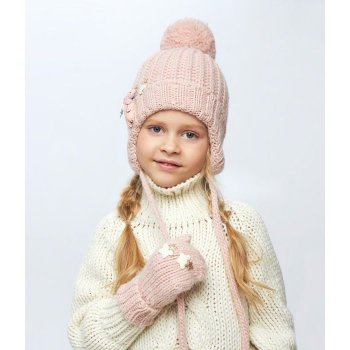Детская шапка Милка (розовый) 77398 Totti 10142 