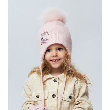 Детская шапка Шайни (светло-розовый) 77490 Totti 10360 