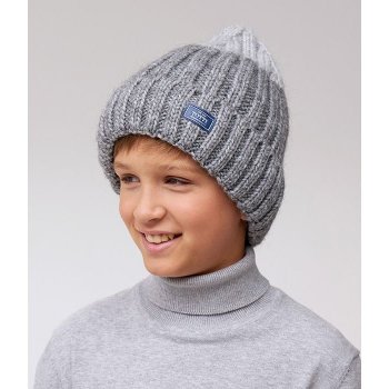 Детская шапка Тэйрон (серый + светло-серый) 77466 Totti 10384-1 
