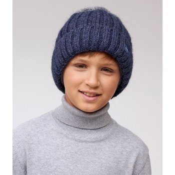 Фото 2 Детская шапка Тэйрон (синий+серый) 77465 Totti 10384
