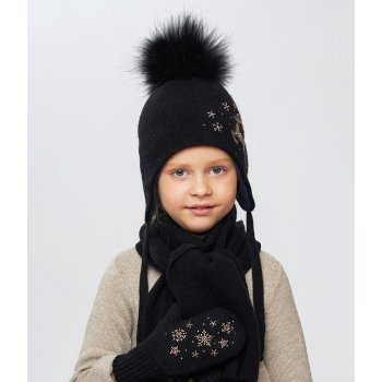 Детская шапка Байра (черный) 77463 Totti 10388 