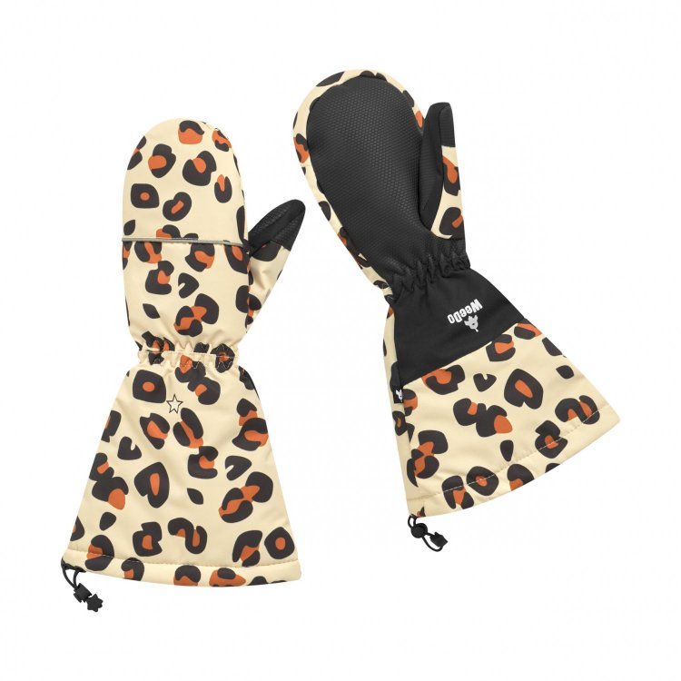 Weedo Варежки Cheetah Leopard (желтый)